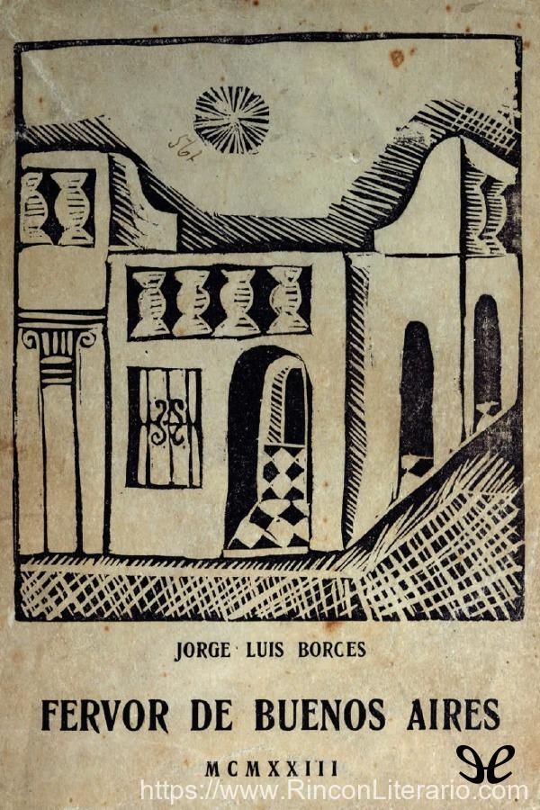 Fervor de Buenos Aires – Luna de enfrente – Cuaderno San Martín