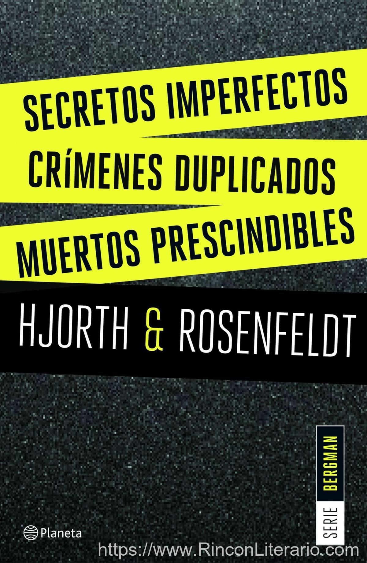 Secretos imperfectos + Crímenes duplicados + Muertos prescindibles (Pack): Serie Bergman 1, 2 y 3