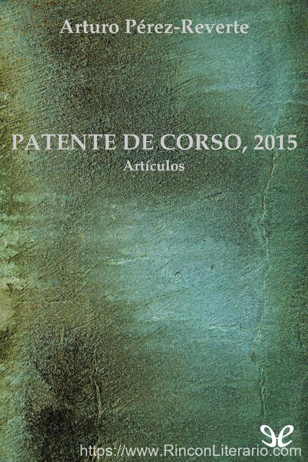 Patente de corso, 2015