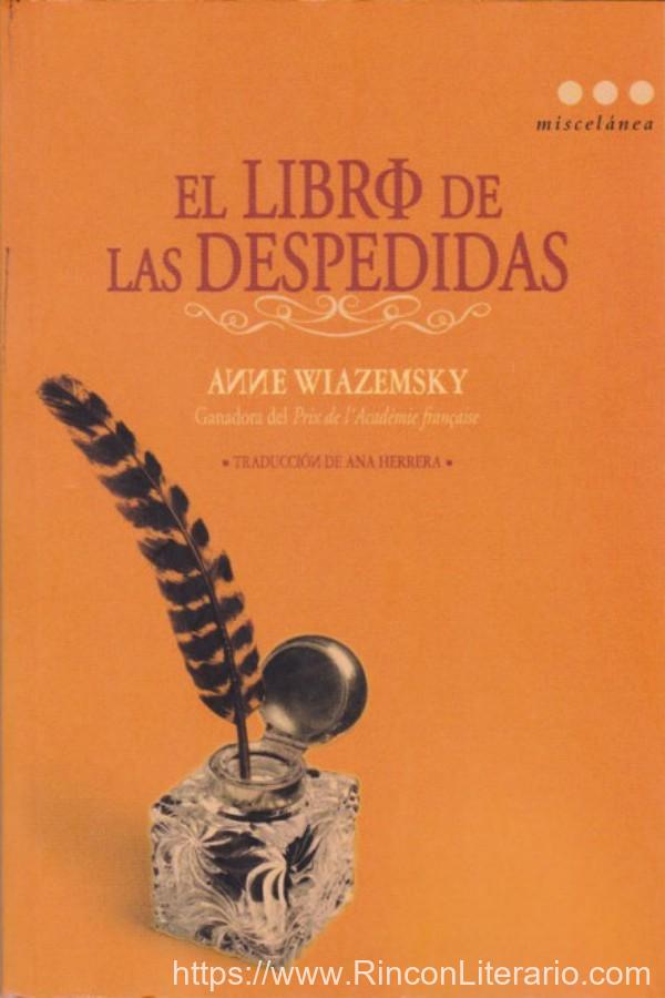 El libro de las despedidas