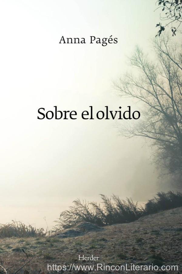 Sobre el olvido