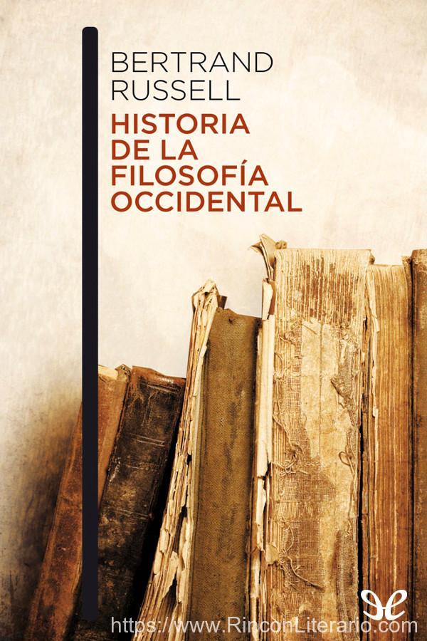 Historia de la filosofía occidental