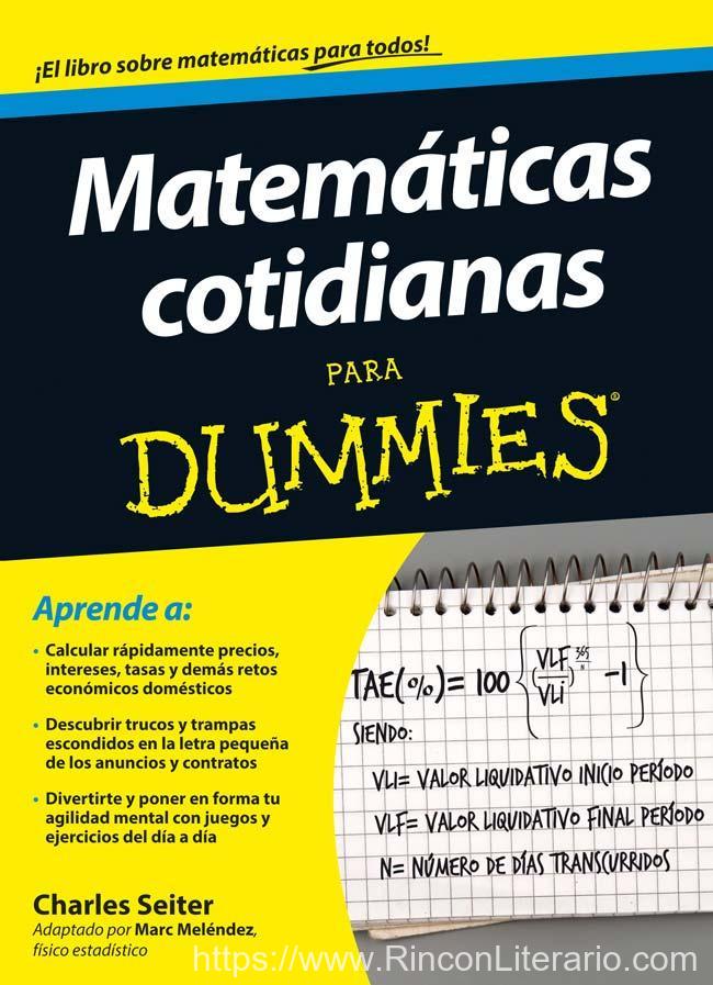 Matemáticas cotidianas para dummies