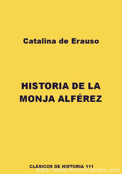 Historia de la monja alférez