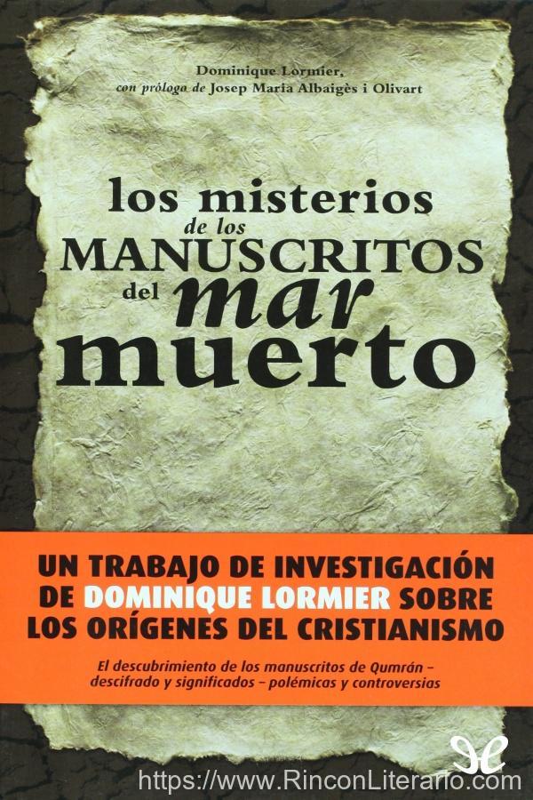 Los misterios de los manuscritos del Mar Muerto
