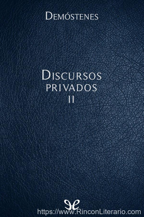 Discursos privados II