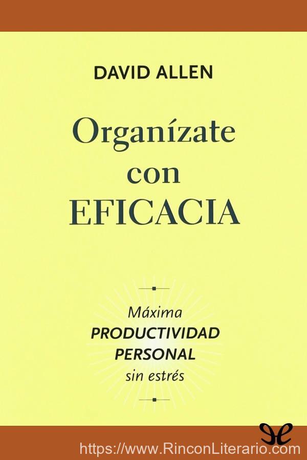 Organízate con eficacia