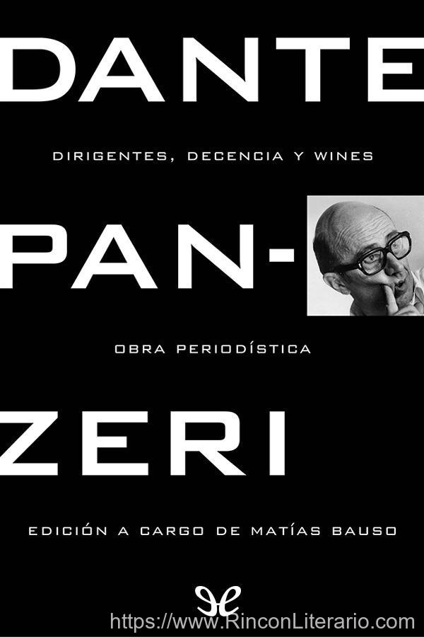 Dirigentes, decencia y wines