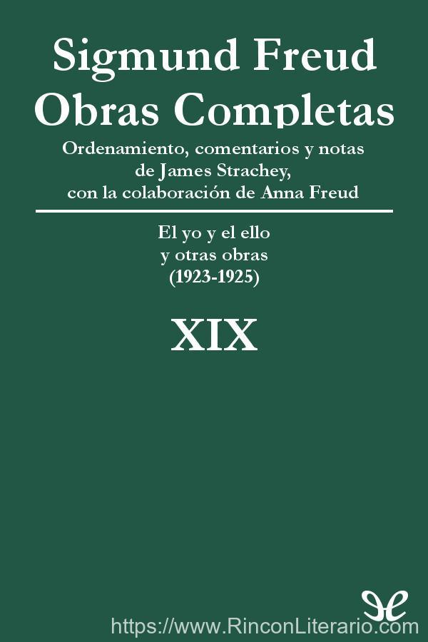 Volumen XIX (1923-1925)