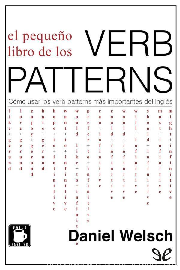 El pequeño libro de los «verb patterns»