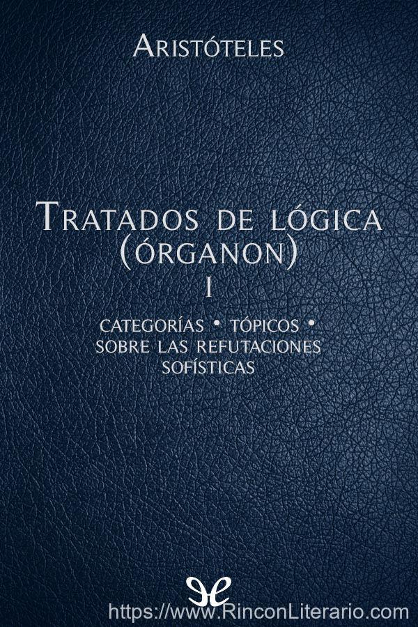 Tratados de Lógica (Órganon) I