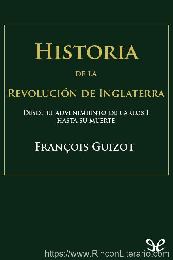 Historia de la Revolución de Inglaterra