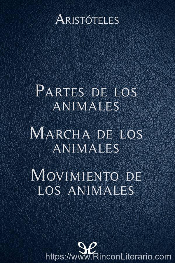 Partes de los Animales - Marcha de los Animales - Movimiento de los Animales