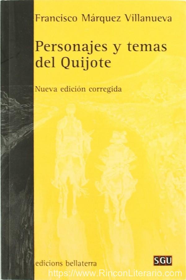 Personajes y temas del Quijote