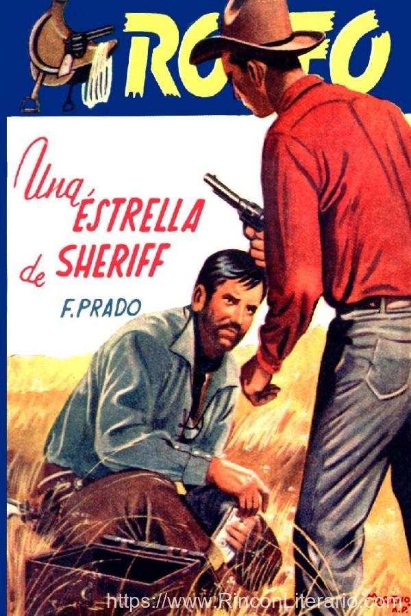 Una estrella de sheriff