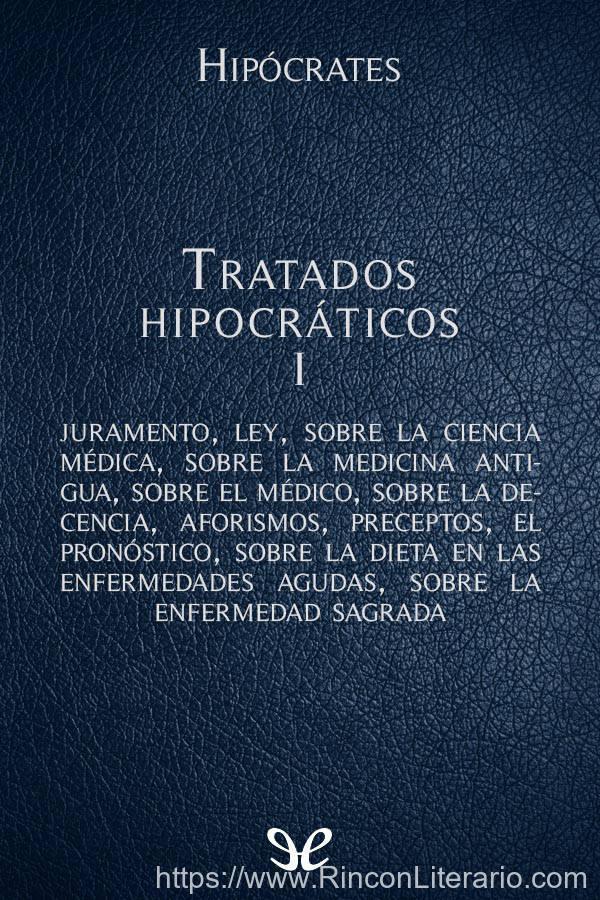 Tratados hipocráticos I