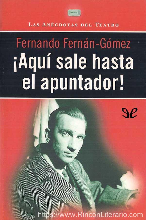 ¡Aquí sale hasta el apuntador!