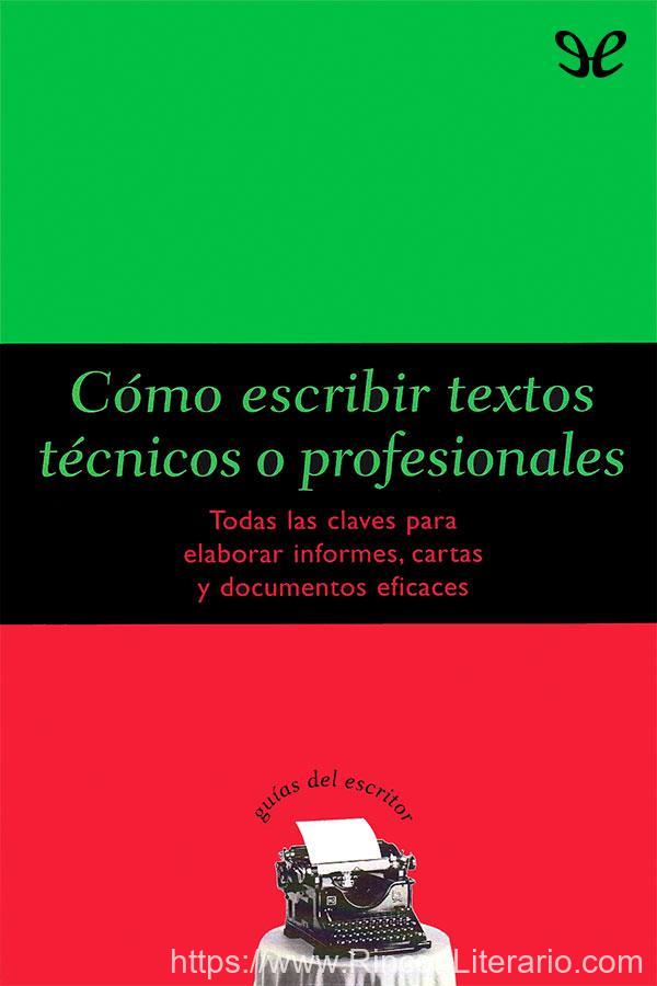 Cómo escribir textos técnicos o profesionales