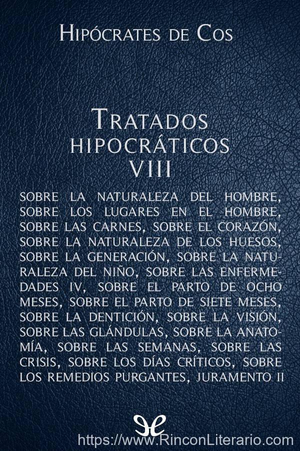 Tratados hipocráticos VIII