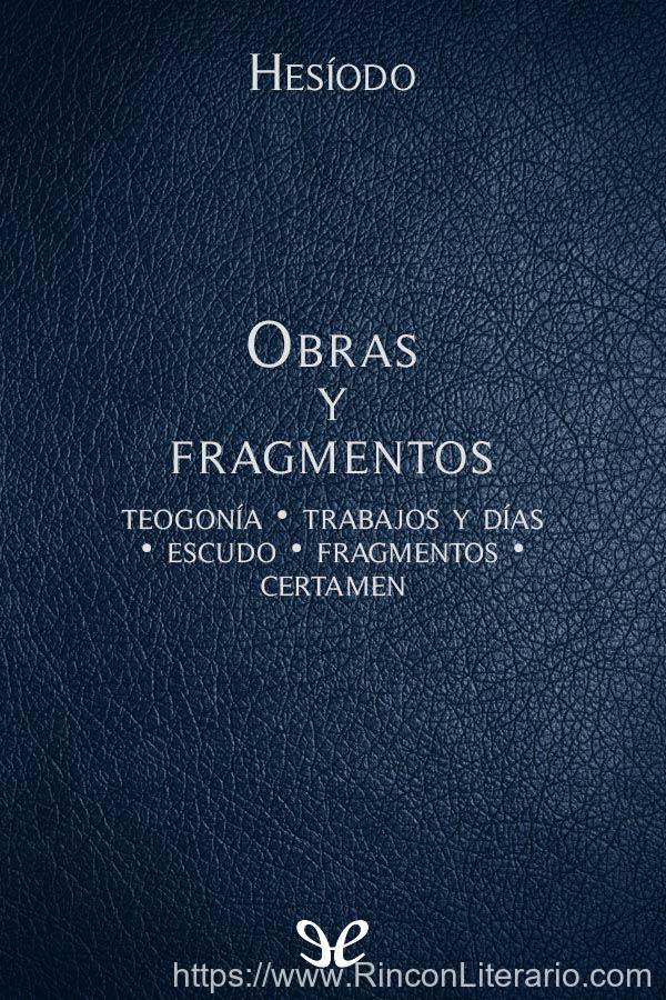 Obras y fragmentos