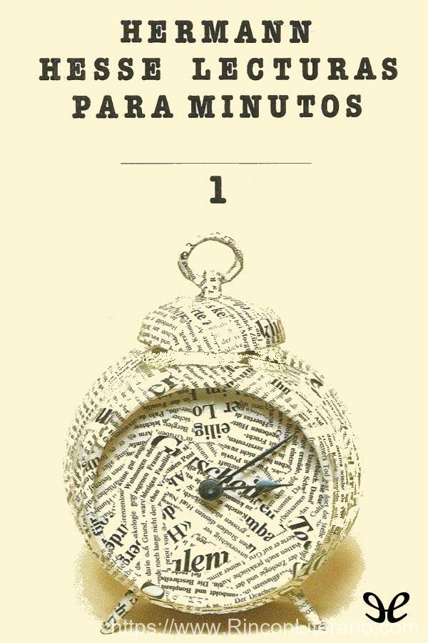 Lecturas para minutos, 1