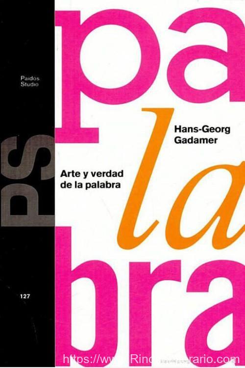 Arte y verdad de la palabra