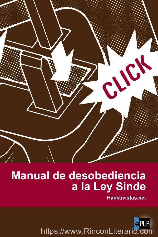 Manual de desobediencia a la Ley Sinde