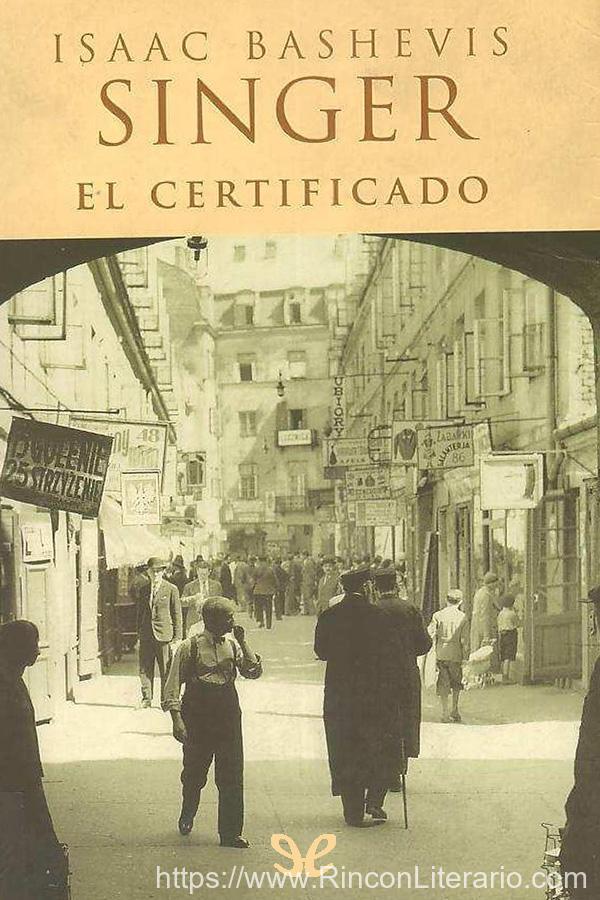 El certificado