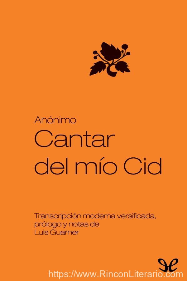 Cantar Del Mío Cid