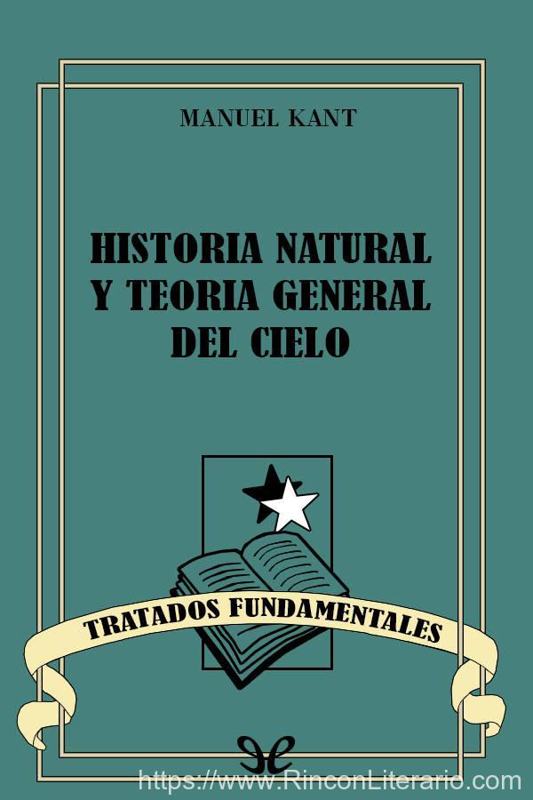 Historia natural y teoría general del cielo