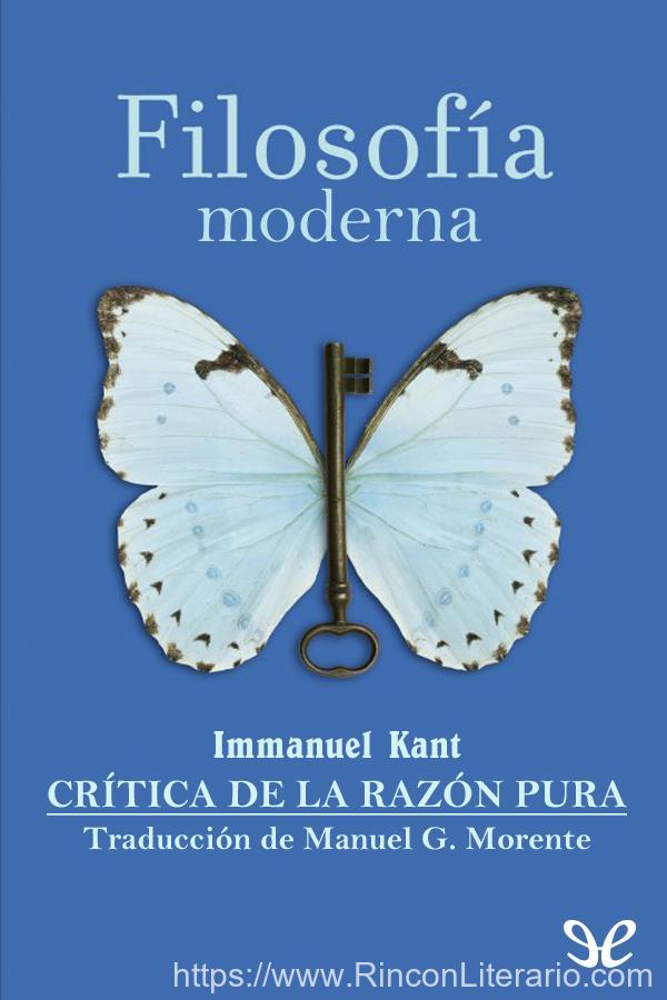 Crítica de la razón pura
