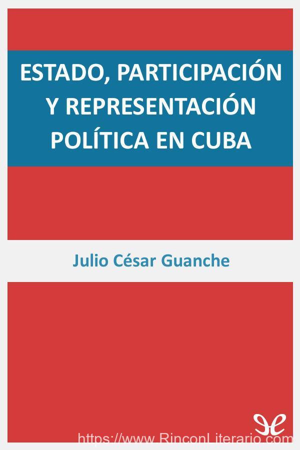 Estado, participación y representación política en Cuba