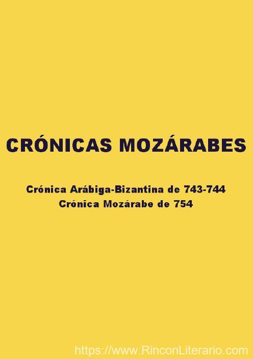 Crónicas mozárabes del siglo VIII