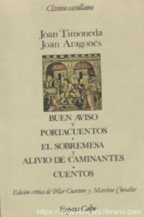 Sobremesa y alivio de caminantes