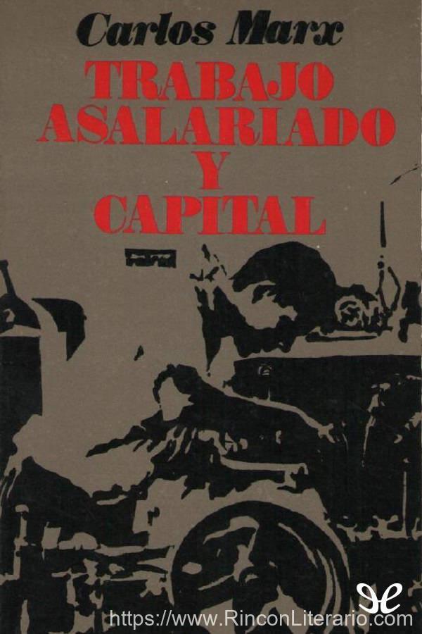 Trabajo asalariado y capital