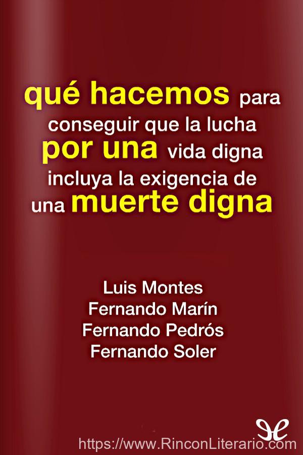 Qué hacemos por una muerte digna