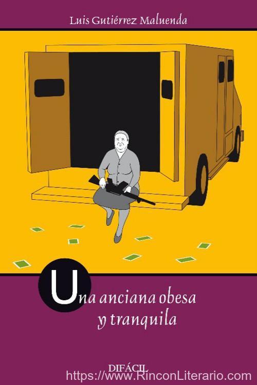 Una anciana obesa y tranquila