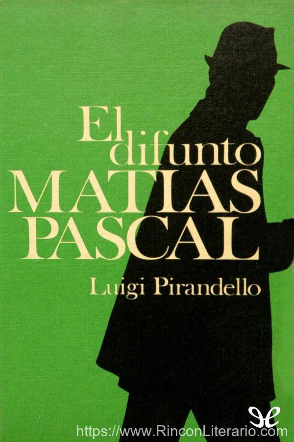 El difunto Matías Pascal