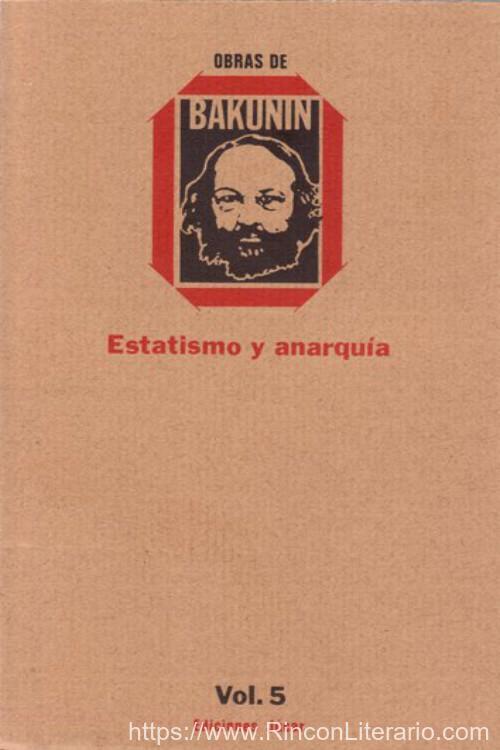 Estatismo y anarquía