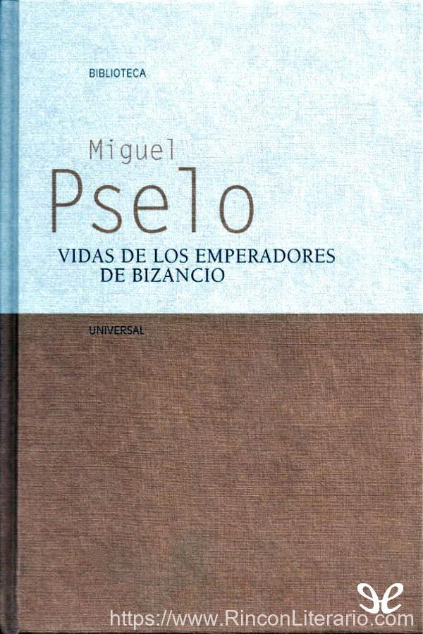 Vidas de los emperadores de Bizancio