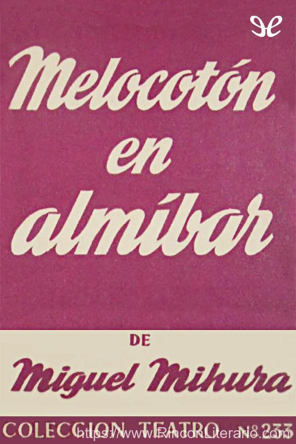 Melocotón en almíbar