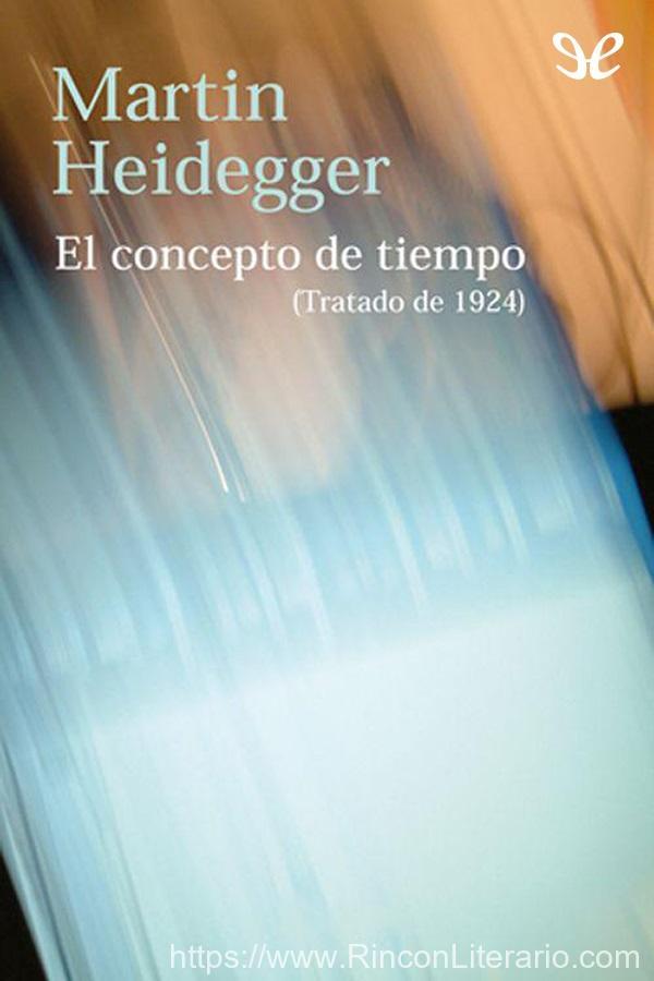 El concepto de tiempo