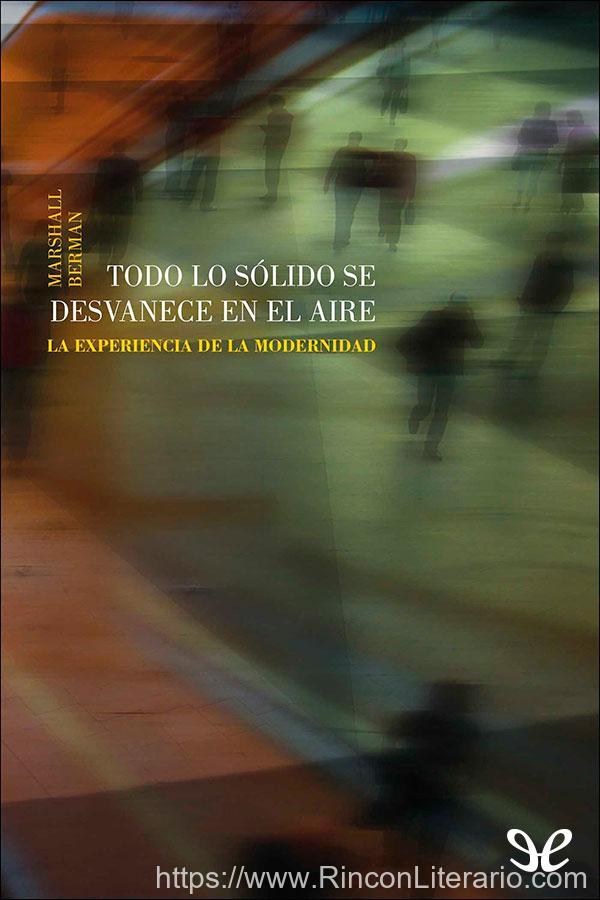 Todo lo sólido se desvanece en el aire