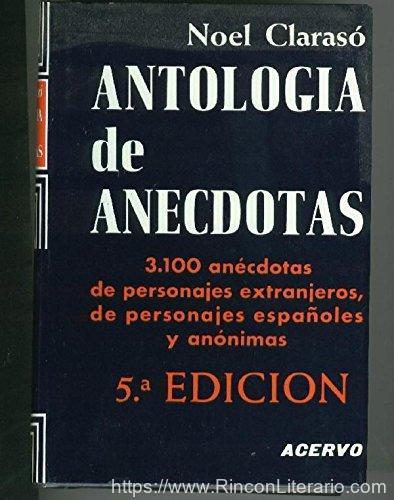 Antologia de anécdotas