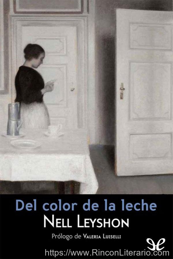 Del color de la leche