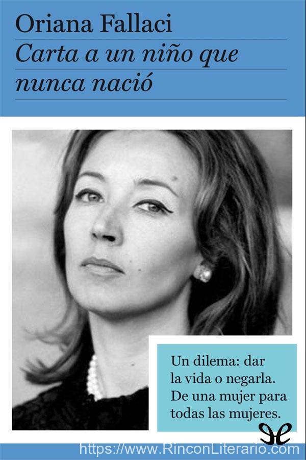 Carta a un niño que nunca nació