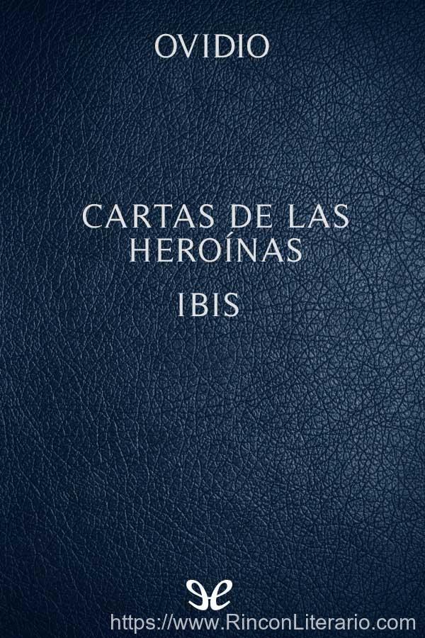 Cartas de las heroínas - Ibis