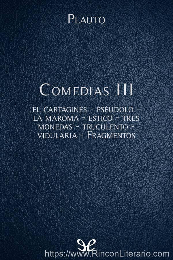 Comedias III