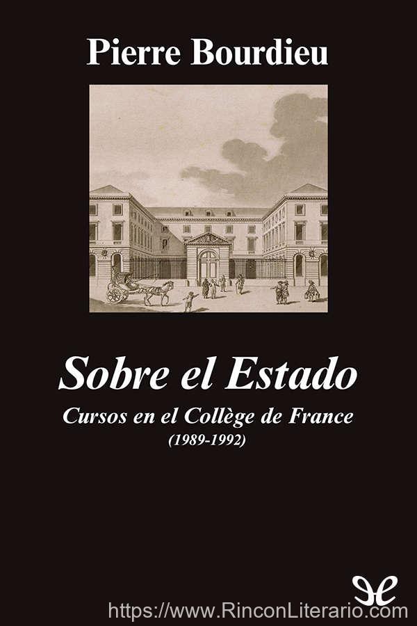 Sobre el Estado
