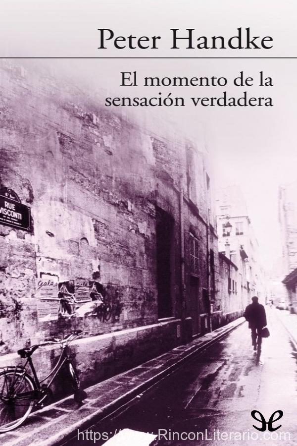El momento de la sensación verdadera